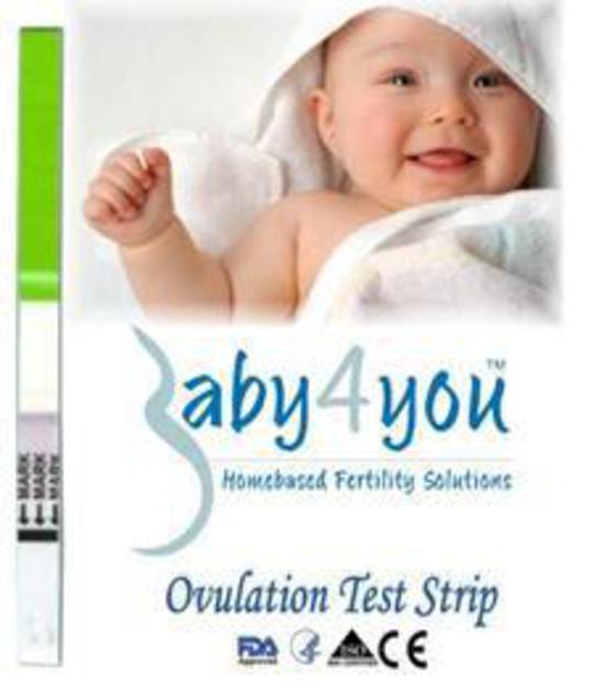 Baby4You Ovulation Test Kit, Two months testing, Over 99% accurate, Results in less than 10 minutes, Easy to use, High sensitivity, Lengthy expiry date.