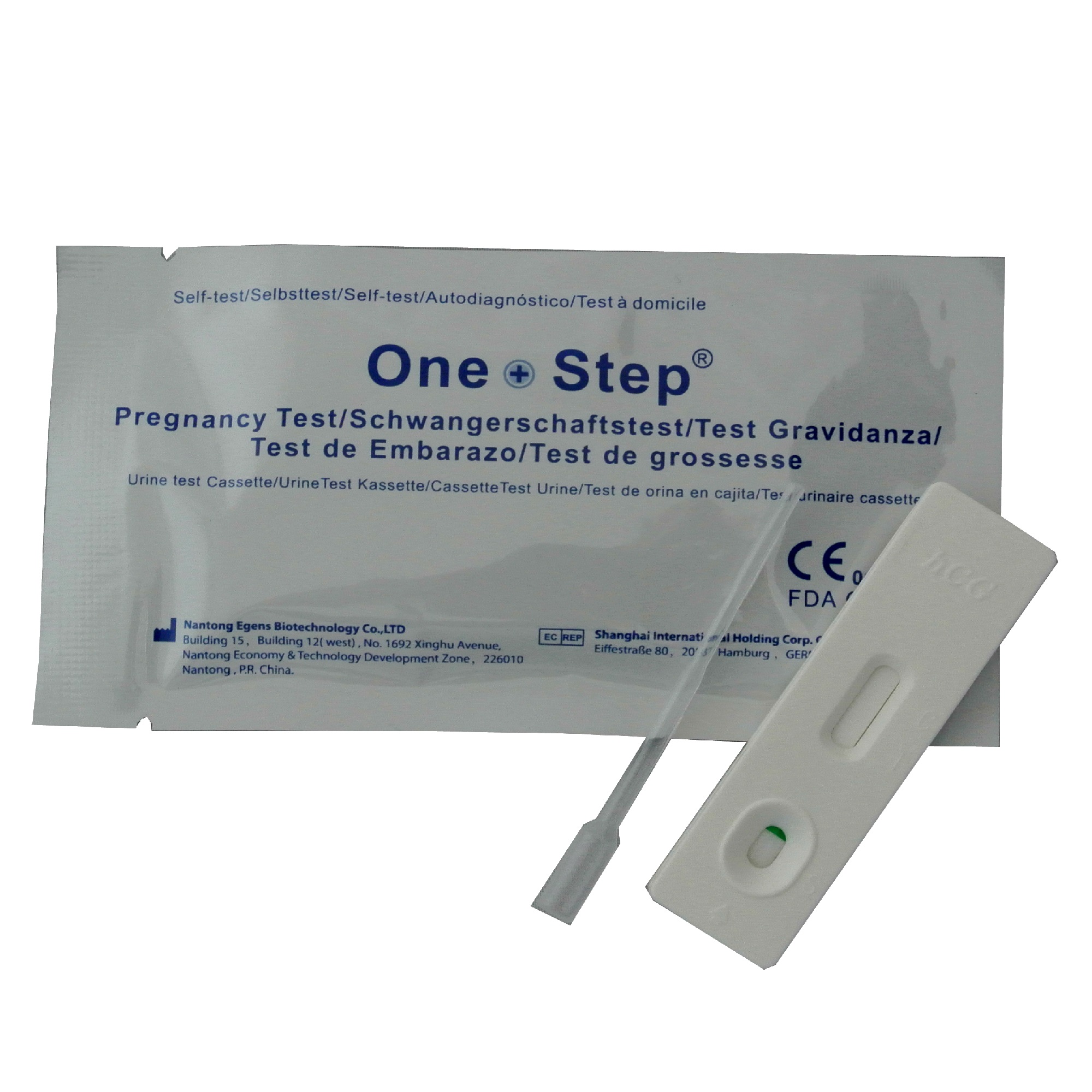 David One Step Cassette Pregnancy Test, Box of 40 or Single Test, Individually packaged, Result within 5 minutes, These units detect HCG at the FDA standard, which is 25 mIU/mL.