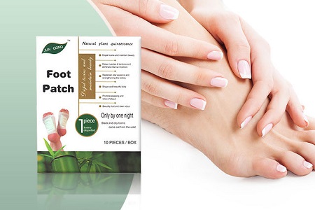Foot Detox Patches 10 Pack 10 Pairs, Remove body toxins, Promote sleeping and relieve fatigue, Only use one night, black and oily toxins come out from the vola!
