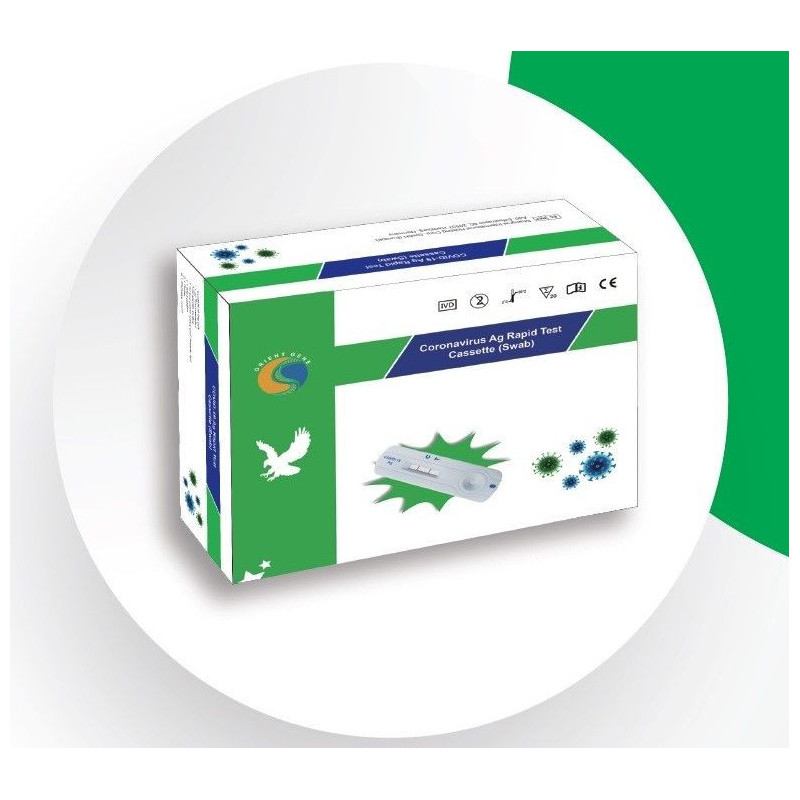 Healgen Covid-19 Rapid Antigen Self Test is an aid in detecting antigen from the SARS-CoV-2 virus in individuals suspected of having COVID-19. Qualitative, visually read results in 15 minutes.
