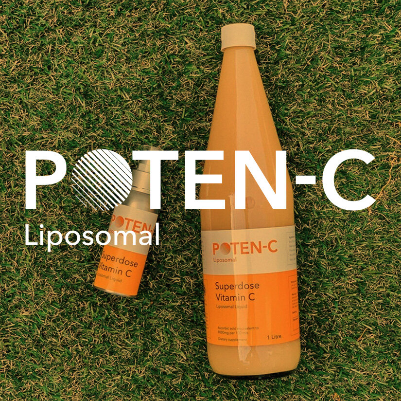 Poten-C Liposomal Superdose Vitamin C Liquid, a powerful antioxidant, support your immune health, supporting collagen production and normal wound healing, improving iron absorption and supporting overall health and brain function.